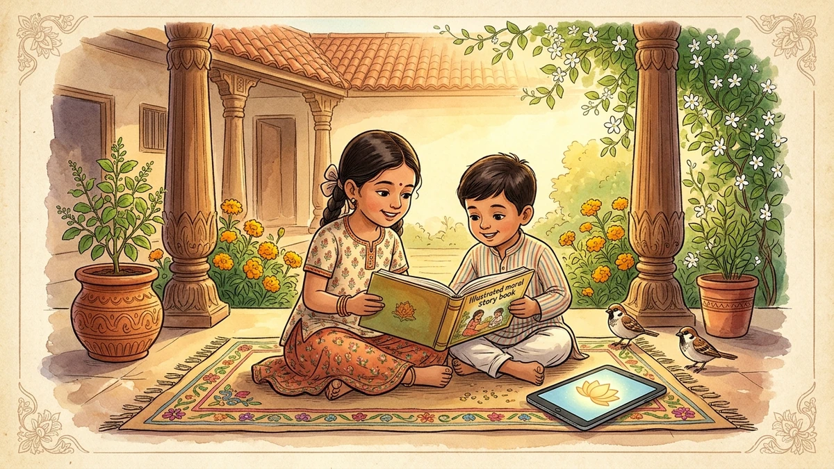डिजिटल संस्कार — सचित्र विषय स्तंभ