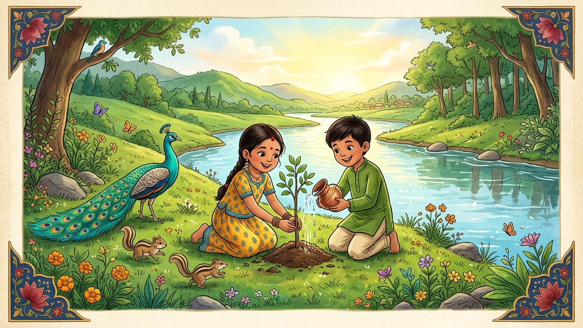 पर्यावरण संरक्षण — सचित्र विषय स्तंभ
