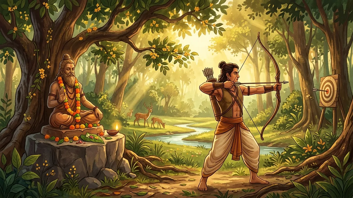 एकलव्य की गुरु-भक्ति
