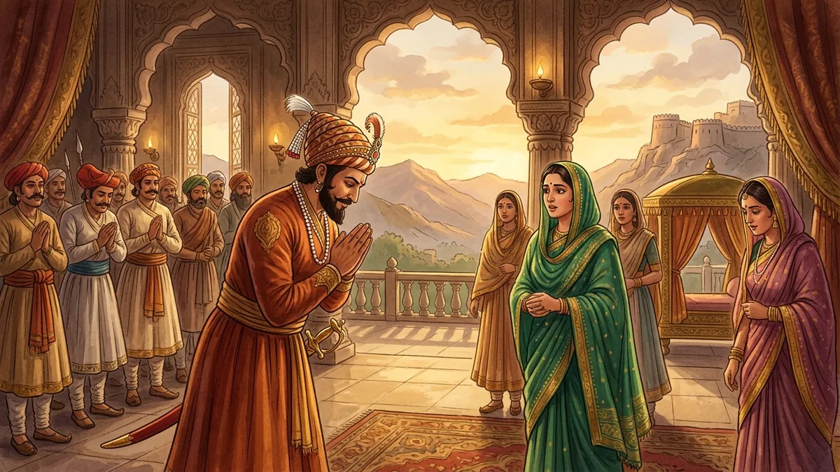 शिवाजी और शत्रु की बहू