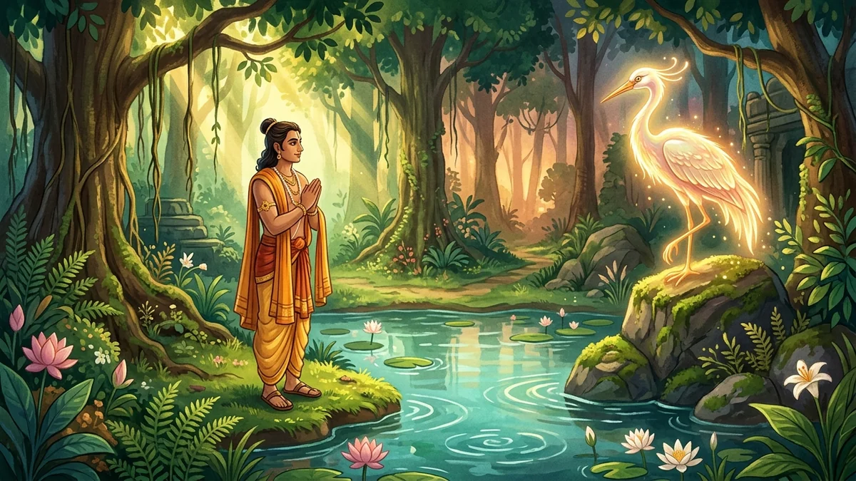 युधिष्ठिर और यक्ष प्रश्न