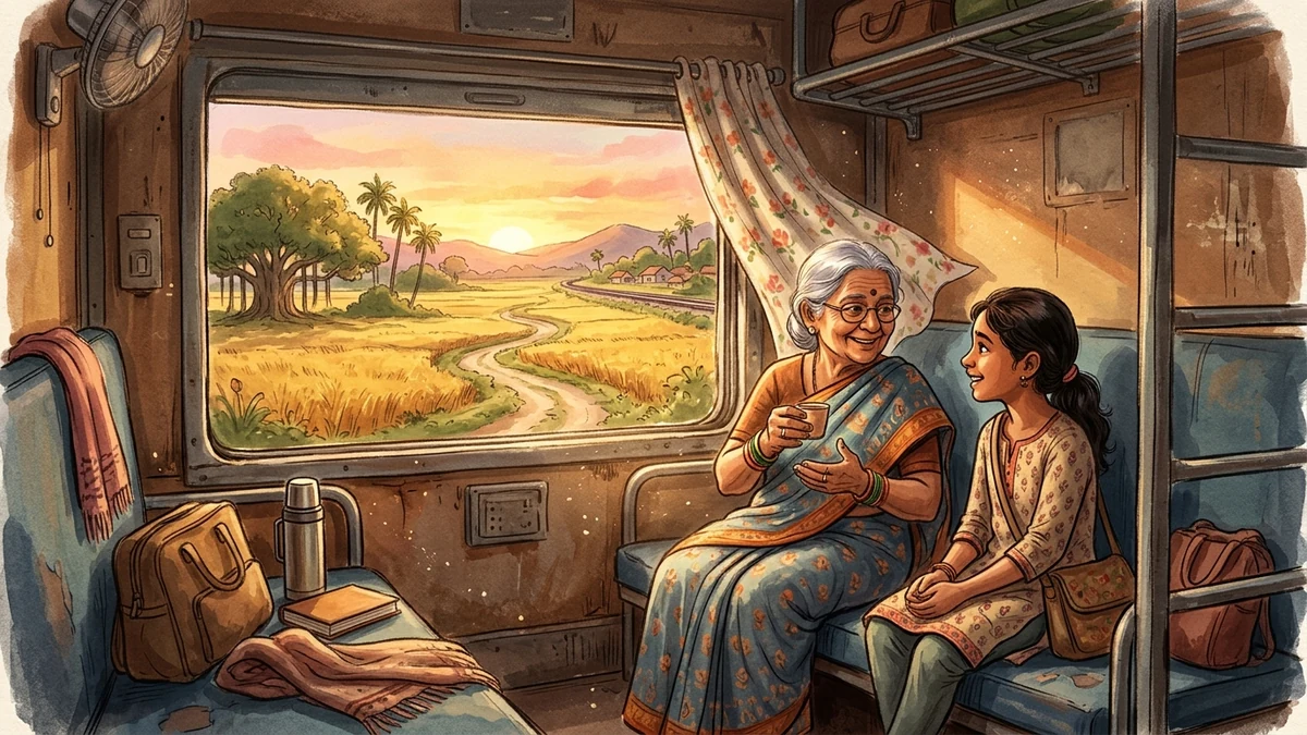 खिड़की के पास की जगह — सचित्र नैतिक बाल कहानी | दया व करुणा