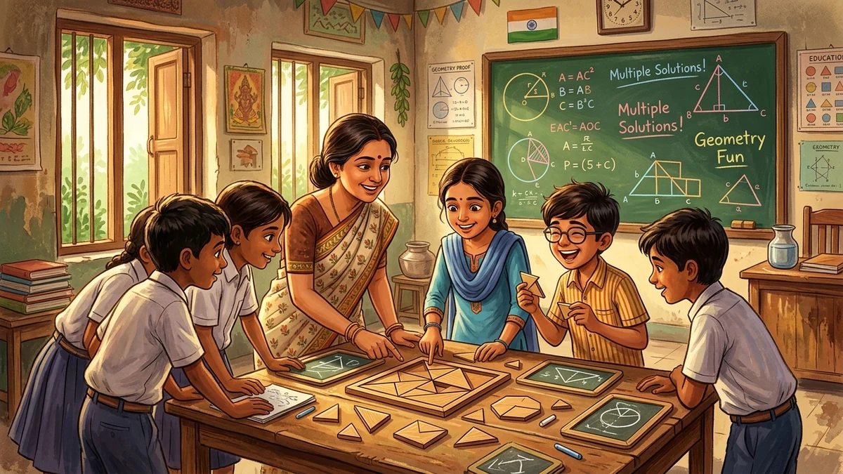 दो उत्तरों वाली पहेली — सचित्र नैतिक बाल कहानी | बुद्धि व विवेक