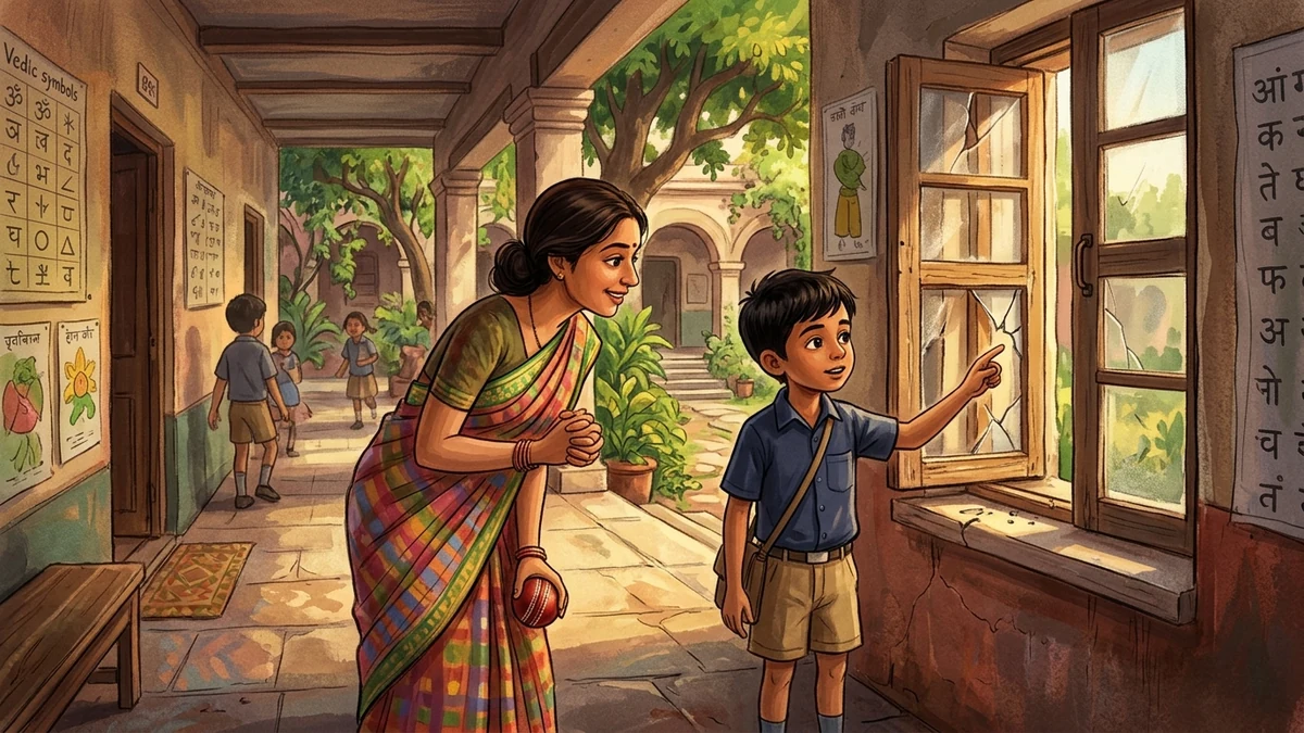 ध्यान से देखने वाला गवाह — सचित्र नैतिक बाल कहानी | बुद्धि व विवेक