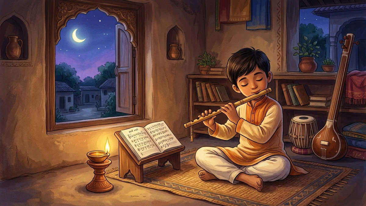 वह अभ्यास जिसे किसी ने नहीं देखा — सचित्र नैतिक बाल कहानी | अनुशासन व कर्तव्य
