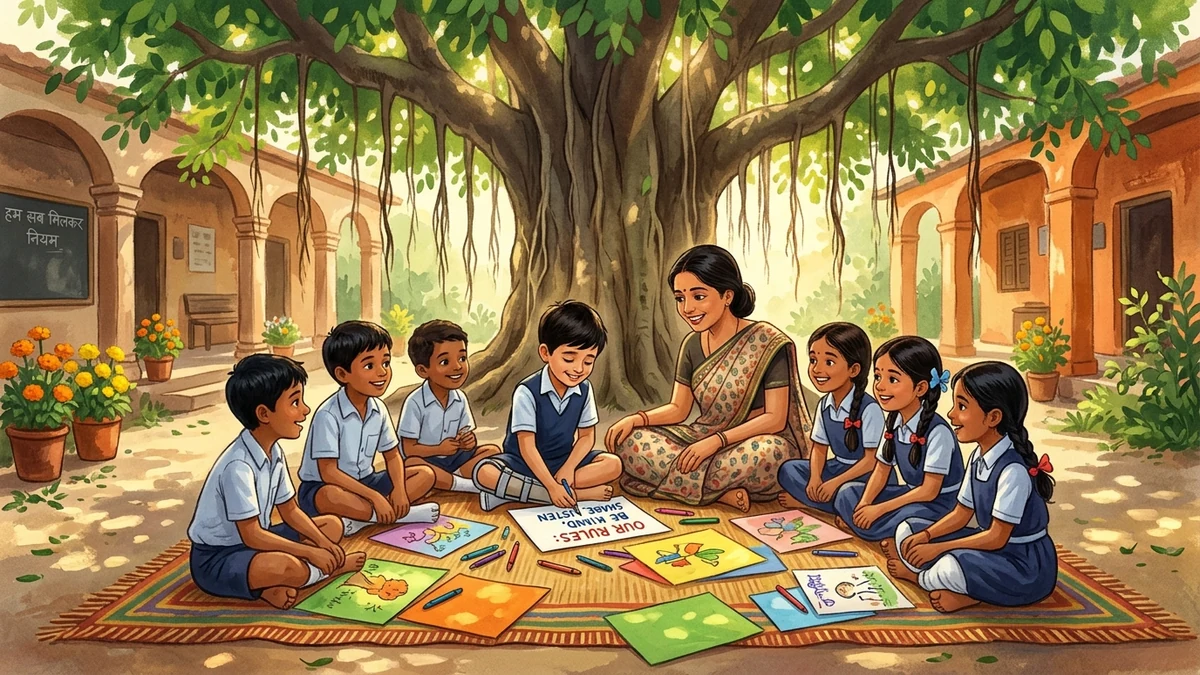 वह नियम जिससे एक व्यक्ति को कठिनाई हुई — सचित्र नैतिक बाल कहानी | समानता व समावेशन
