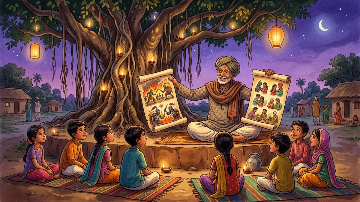 कहानी के दो अंत — सचित्र नैतिक बाल कहानी | दया व करुणा