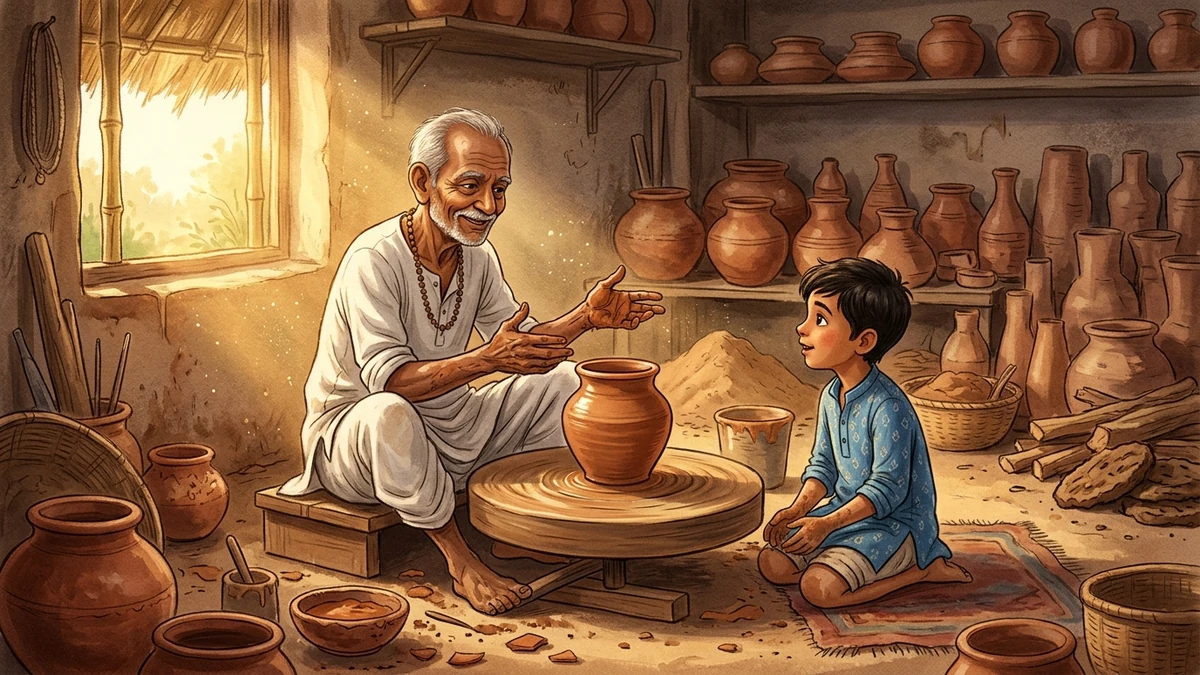 तीन अंकों वाला मूल्य-टैग — सचित्र नैतिक बाल कहानी | बुद्धि व विवेक